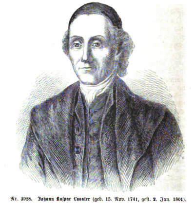 Portrait Johann Caspar Lavater