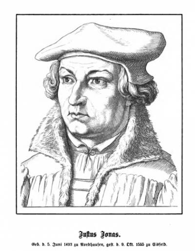 Portrait Justus Jonas