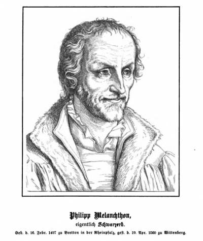Portrait Philipp Melanchthon