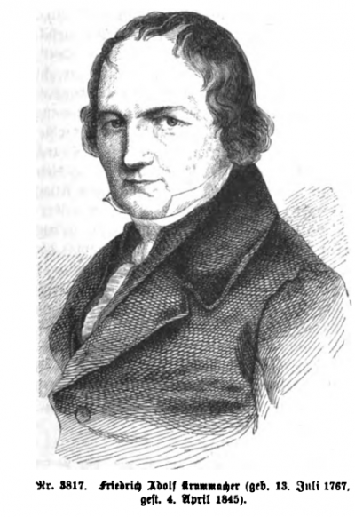 Portrait Friedrich Adolf Krummacher