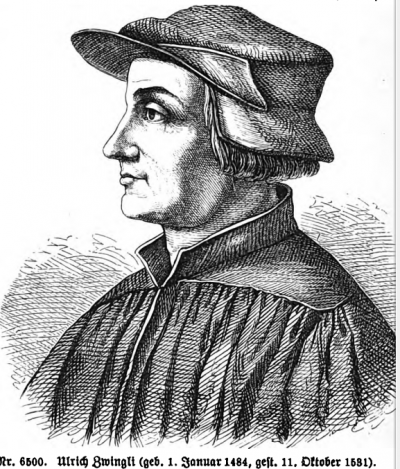 Profil Huldrych Zwingli